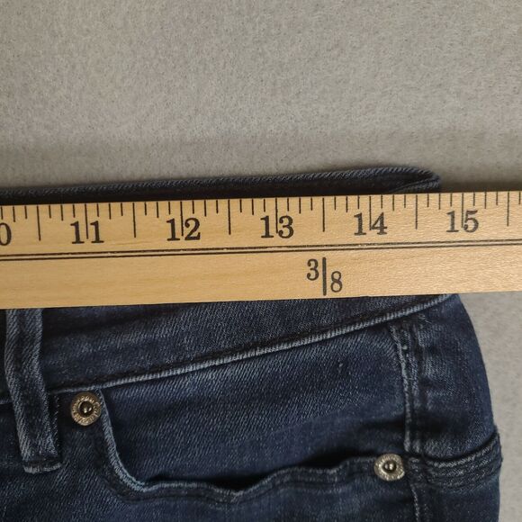 Calvin Klein Curvy Boot Women's Dark Blue Denim Jeans Size 27/4P (29x26) - Picture 9 of 12